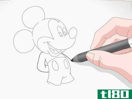 Image titled Draw Mickey Mouse Step 26