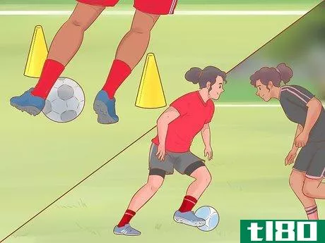 Image titled Dribble a Soccer Ball Past an Opponent Step 14