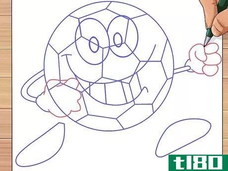 Image titled Draw a Soccer Ball Step 21