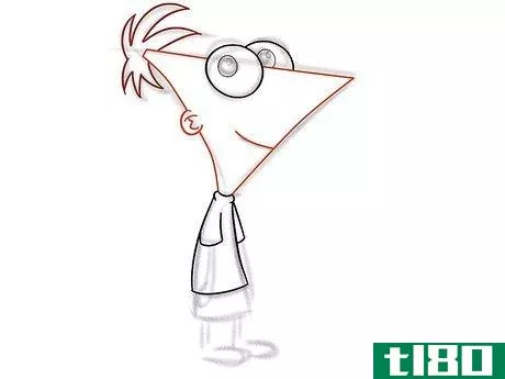 Image titled Draw Phineas Flynn from Phineas and Ferb Step 15