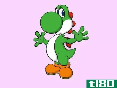 Image titled Draw Yoshi from Mario Step 26
