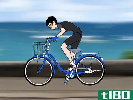 如何从自行车上下来(dismount from a bicycle)