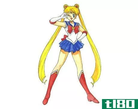 Image titled Draw Sailor Moon Step 6