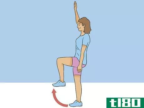Image titled Do the Touch and Hop Exercise Step 2