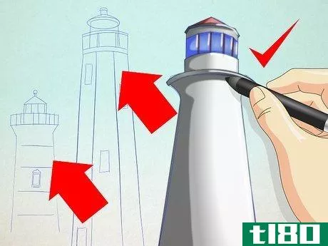 Image titled Draw a Lighthouse Step 7