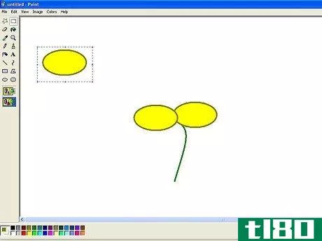Image titled Draw a Flower in Microsoft Paint Step 8