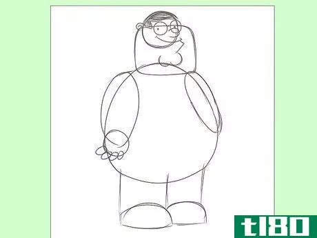 Image titled Draw Peter from Family Guy Step 5