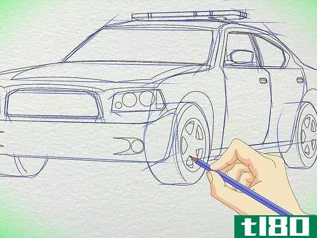 Image titled Draw a Police Car Step 11