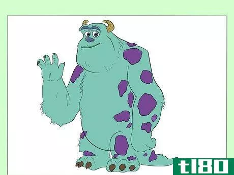 Image titled Draw Sully from Monster's Inc Step 10