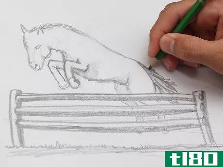 Image titled Draw a Horse Jumping Step 11