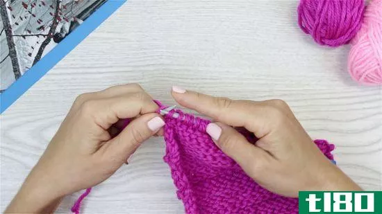 如何结束编织围巾(end knitting a scarf)
