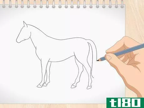 Image titled Draw a Simple Horse Step 12