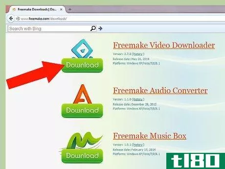 Image titled Download YouTube to Video Free with Freemake YouTube Converter Step 1