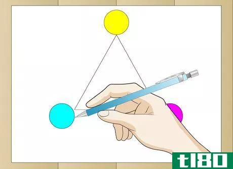 Image titled Draw a Color Wheel Step primaries