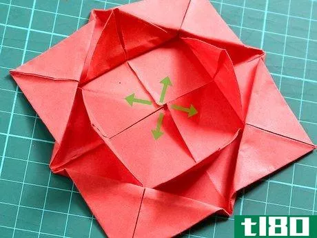 Image titled Fold a Simple Origami Flower Step 11