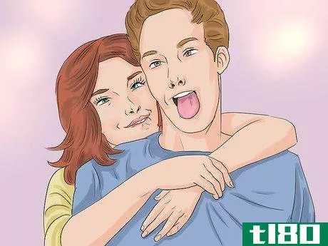 Image titled Act Silly with Your Boyfriend Step 1