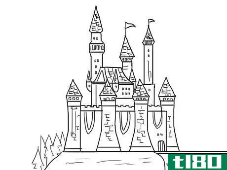 Image titled Draw a Castle Step 22