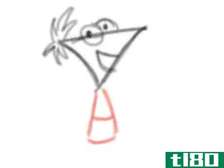Image titled Draw Phineas Flynn from Phineas and Ferb Step 23