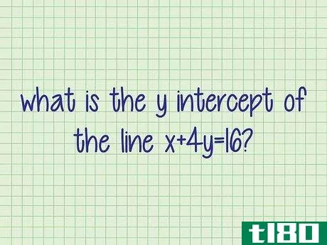 Image titled Find the Y Intercept Step 14