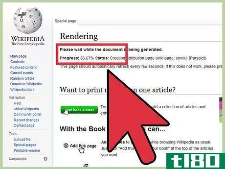 Image titled Download a Wikipedia Page as a PDF Step 5