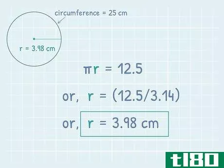 Image titled Find the Area of a Circle Using Its Circumference Step 4