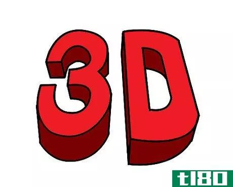 Image titled Draw 3D Letters Step 10