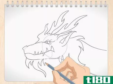 Image titled Draw a Dragon Head Step 17