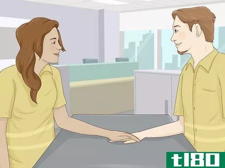 Image titled Flirt with a Guy at Work Step 5