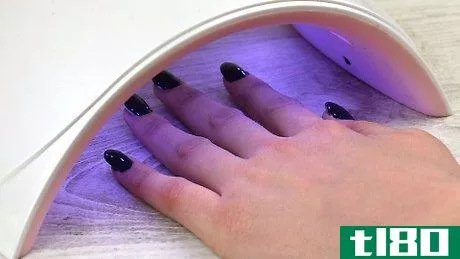 Image titled Do a Manicure with Sharpie and Mirror Powder Step 4