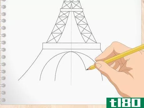 Image titled Draw the Eiffel Tower Step 17