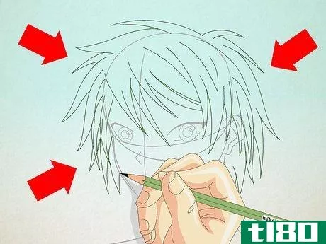 Image titled Draw a Manga Face (Male) Step 5