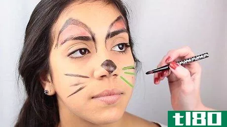 Image titled Face Paint a Cat Step 4