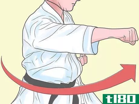Image titled Do a Karate Punch in Shotokan Step 13