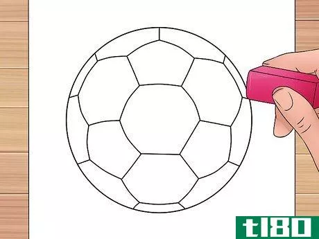Image titled Draw a Soccer Ball Step 8
