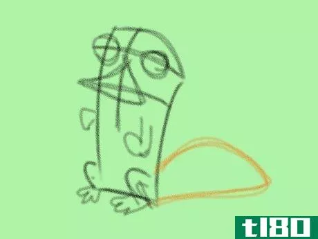 Image titled Draw Perry the Platypus Step 5