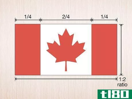 Image titled Draw the Canadian Flag Step 2