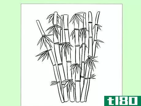 Image titled Draw Bamboo Step 7