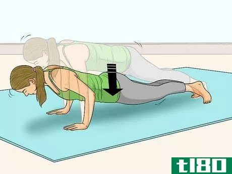 Image titled Do a Pilates Push Up Step 5