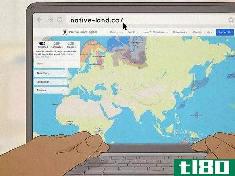 如何了解您所在的原住民土地（使用原住民数字）(find out what indigenous land you're on (using native land digital))