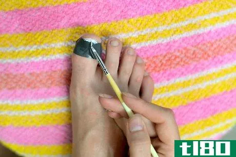 Image titled Do a French Pedicure Step 10
