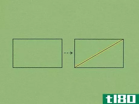 Image titled Find the Area of a Rectangle Using the Diagonal Step 1