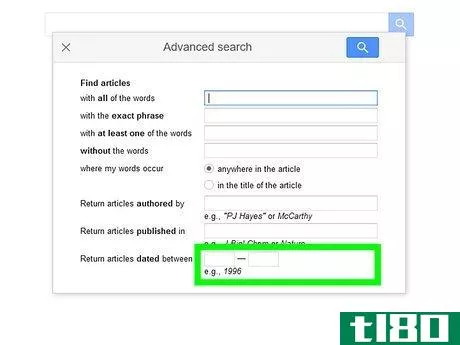 Image titled Do an Advanced Search on Google Scholar Step 8