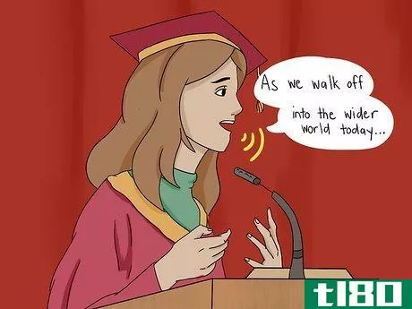Image titled Deliver a Graduation Speech Step 12