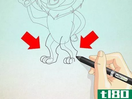 Image titled Draw a Cartoon Lion Step 11