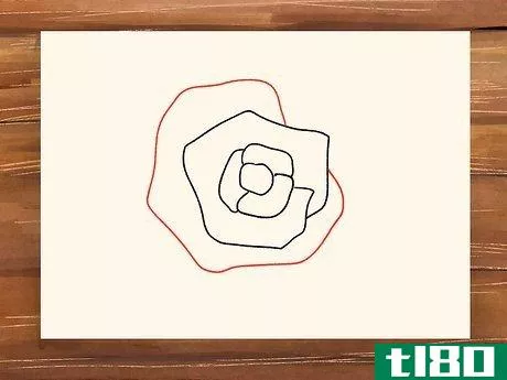 Image titled Draw a Rose Step 6
