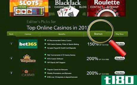 Image titled Choose an Online Casino Step 3