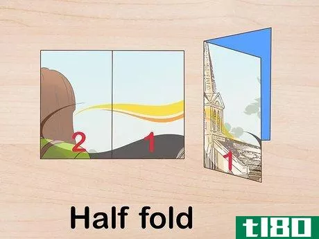 Image titled Fold a Brochure Step 2