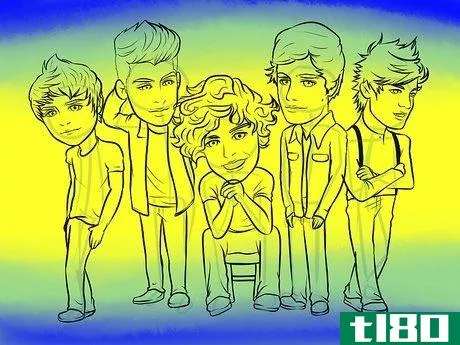 Image titled Draw One Direction Step 17