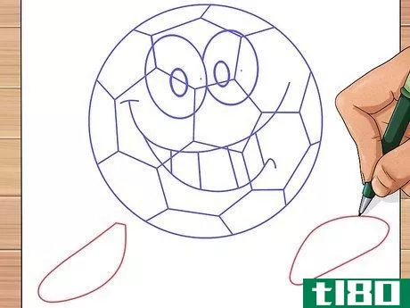Image titled Draw a Soccer Ball Step 18