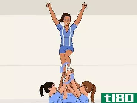 Image titled Do a Cheerleading Tic Toc Step 4